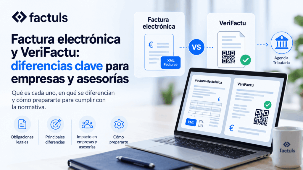factura electronica y verifactu